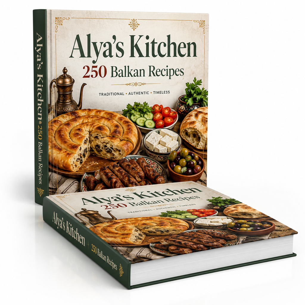 250 Balkan Recipes – Traditional Home Cooking Digital Cookbook