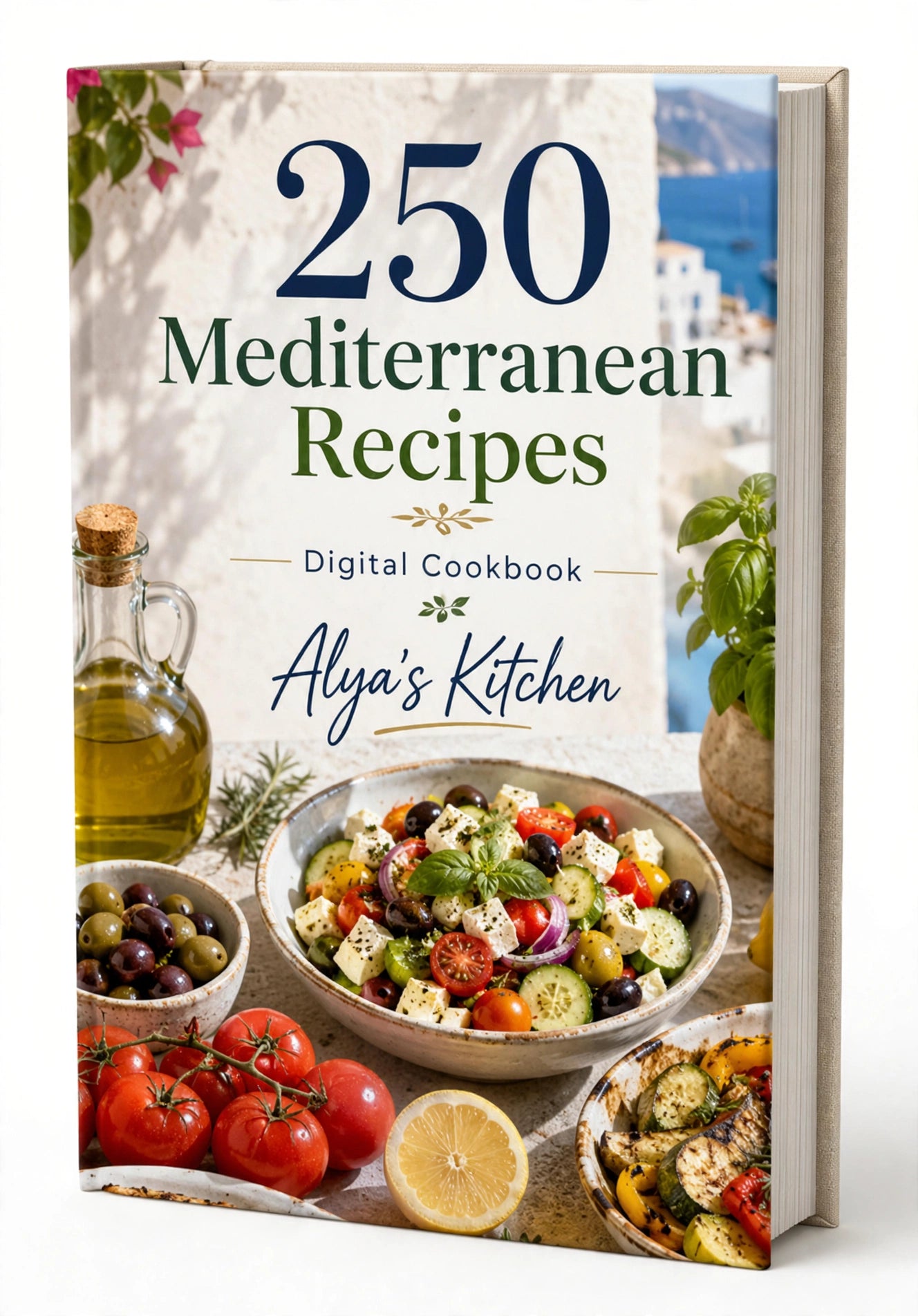 250 Mediterranean Recipes – Digital Cookbook by Alya’s Kitchen